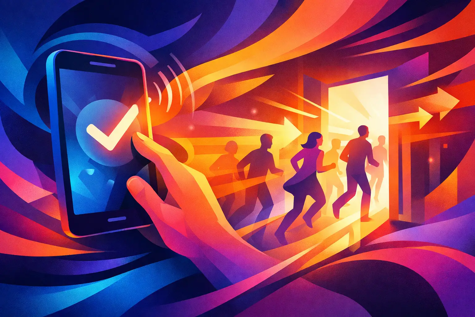 How an Event Check In App Prevents Door Delays