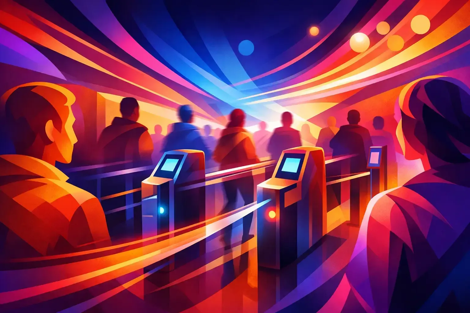 Software di Ammissione per Venue che Mantiene le Code in Movimento